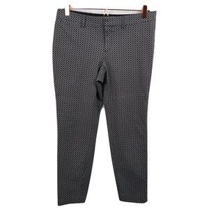 Banana Republic 6R Diamond Pattern Capri Pants